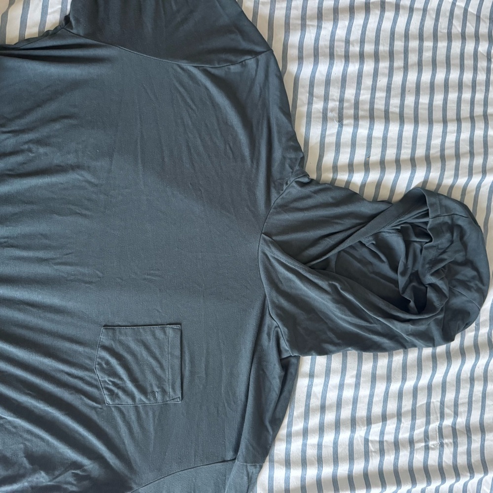 Free Fly Apparel Long Sleeve Hoodie - Dark Gray